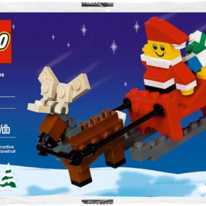 LEGO Seasonal Father Christmas with Sledge Polybag 40010 - Image 1
