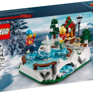 LEGO Seasonal Ice Skating Rink Promo Set 40416 - Image 1