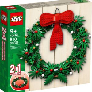 LEGO Seasonal Christmas Wreath 2-in-1 Set 40426 - Image 1