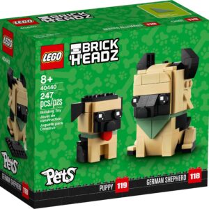 LEGO Brickheadz Puppy & German Shepherd Set 40440 - Image 1