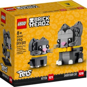 LEGO Brickheadz Kitten & Shorthair Cat Set 40441 - Image 1