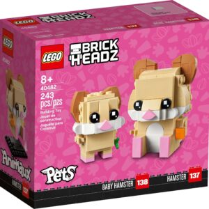 LEGO BrickHeadz Baby Hamster and Hamster Set 40482 - Image 1