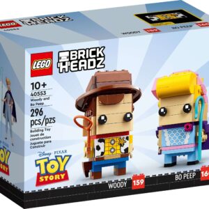 LEGO Brickheadz Disney Toy Story Woody and Bo Peep Set 40553 - Image 1