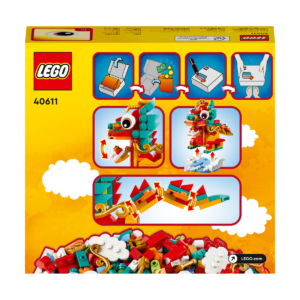 LEGO Seasonal Year of the Dragon 40611 Chinese New Year Promotional Set (214 Pieces) - Image 9