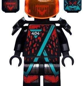 LEGO Ninjago 404 Torso Red Visor Minifigure from 71708 - Image 1