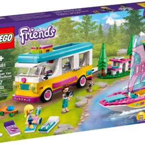 LEGO Friends Forest Camper Van and Sailboat Set 41681 - Image 2