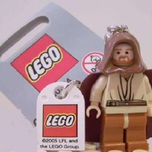 LEGO Star Wars Obi Wan Kenobi Minifigure keyring / keychain 851461 - Image 1