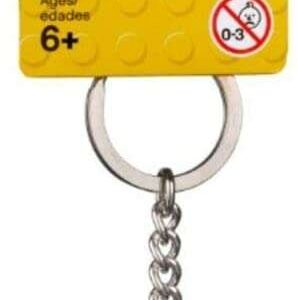 LEGO Classic Rose Gold Brick 2 x 4 keyring / keychain 853793 - Image 1