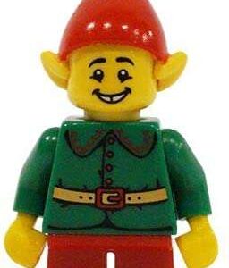 LEGO Seasonal Green Santa's Elf Exclusive BAM Minifigure - Image 1