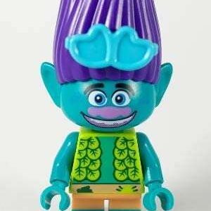 LEGO Trolls World Tour Branch (Green) Minifigure from 41252 - Image 1