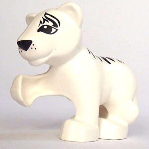 LEGO DUPLO Little White Tiger Minifigure from 10904 - Image 1