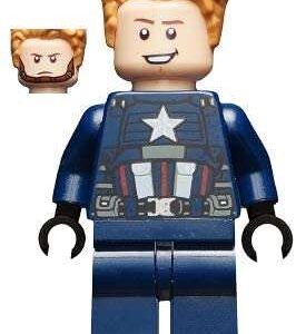 LEGO Super Heroes Captain America Minifigure from 76143 - Image 1