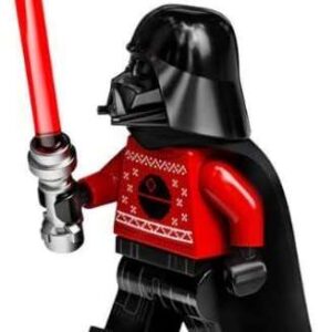 LEGO Star Wars Festive Darth Vader Minifigure from 75279 - Image 1
