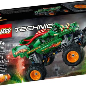 LEGO Technic Monster Jam Dragon Monster Truck Set 42149 - Image 2