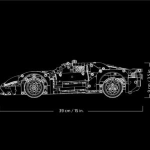 LEGO Technic 2022 Ford GT Set 42154 - Image 6