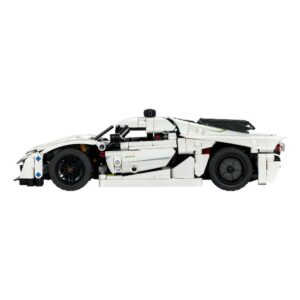 LEGO Technic Koenigsegg Jesko Absolut White Hypercar 42184 - Image 6