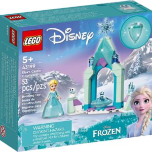 LEGO Disney Frozen Elsa’s Castle Courtyard Set 43199 - Image 2