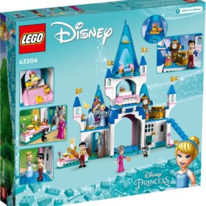 LEGO Disney Princess Cinderella and Prince Charming's Castle Set 43206 - Image 6