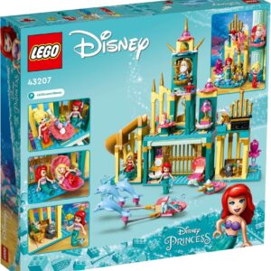 LEGO Disney Princess Ariel’s Underwater Palace Set 43207 - Image 6