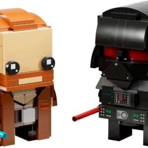 LEGO Brickheadz Star Wars Darth Vader and Obi Wan Kenobi Set 40547 - Image 2