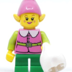 LEGO City Pink Elf Christmas Exclusive BAM 2020 Minifigure - Image 1