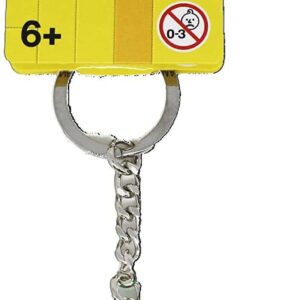 LEGO Gear 2x4 Green Metallic Brick Keyring 854083 - Image 1