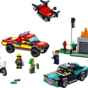 LEGO City Fire Rescue & Police Chase Set 60319 - Image 3
