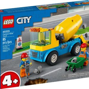 LEGO City Cement Mixer Truck Set 60325 - Image 2