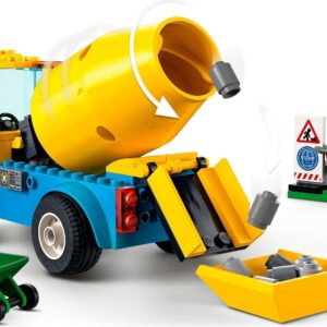 LEGO City Cement Mixer Truck Set 60325 - Image 3