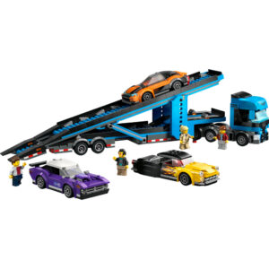 LEGO City Car Transporter Truck with Sports Cars 60408 - Image 2