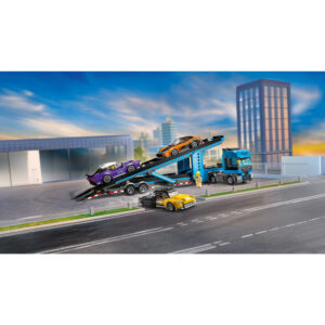 LEGO City Car Transporter Truck with Sports Cars 60408 - Image 3