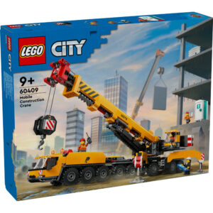 LEGO City Yellow Mobile Construction Crane Toy Set 60409 - Image 1