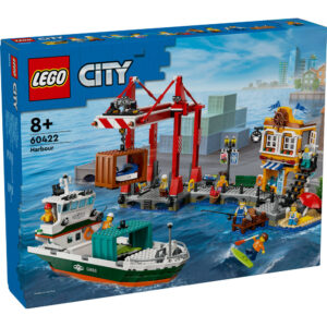 LEGO City Seaside Harbour with Cargo Ship Toy 60422 - Image 1