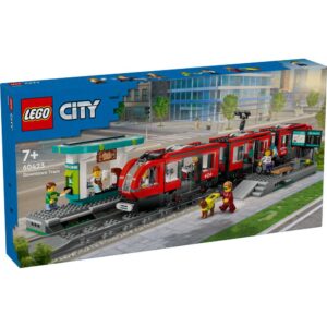 LEGO City Downtown Tram and Station Toy Set 60423 - Image 8