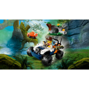 LEGO City Jungle Explorer ATV Red Panda Mission Set 60424 - Image 3