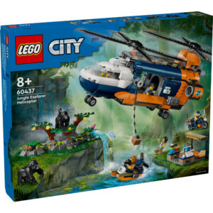 LEGO City Jungle Explorer Helicopter at Base Camp Set 60437 - Image 1