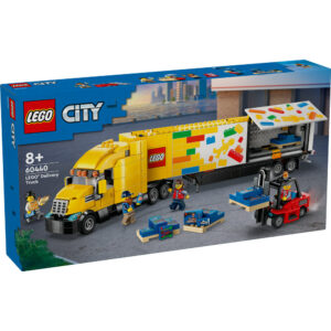 LEGO City Yellow LEGO Delivery Truck Toy 60440 - Image 1