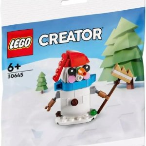 LEGO Christmas Bundle - Includes Santa Plush, Gingerbread Key Light, Christmas Trains Puzzle, Snowman Polybag, Reindeer Minifigure + 2023 Bauble - Image 5
