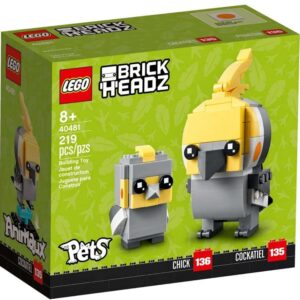 LEGO Brick Headz Cockatiel Bird Set 40481 - Image 1
