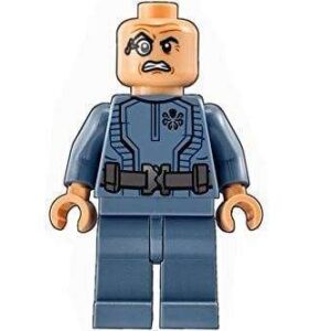 LEGO Marvel Super Heroes superheroes Baron Von Strucker minifigure - Image 1