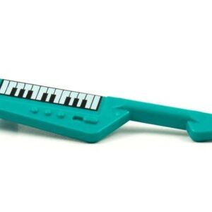 LEGO Minifigure Dark Turquoise Utensil Keytar - Image 1