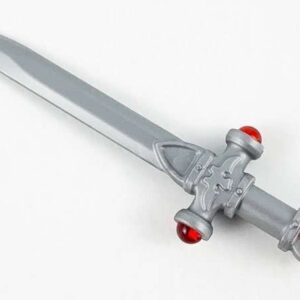 LEGO Minifigure Flat Silver Weapon Sword, Ornate (Sword of Gryffindor) - Image 1