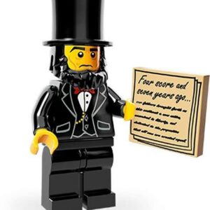 LEGO The Movie Series Abe Lincoln #5 Minifigure Series 71004 - Image 1