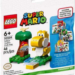 LEGO Super Mario Yellow Yoshi’s Fruit Tree Polybag 30509 - Image 1