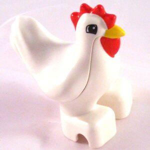 LEGO DUPLO Chicken Minifigure from 10870 - Image 1