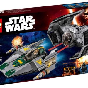 LEGO Star Wars Vader’s TIE Advanced Vs A-Wing Starfighter Set 75150 - Image 1