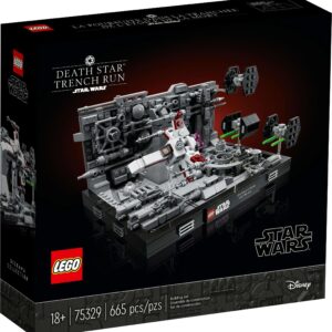 LEGO Star Wars Death Star Trench Run Diorama Set 75329 - Image 2