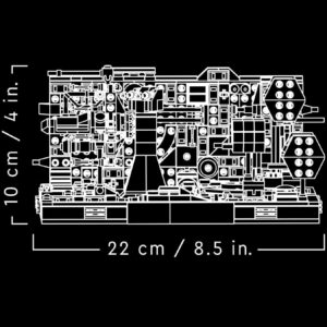 LEGO Star Wars Death Star Trench Run Diorama Set 75329 - Image 4