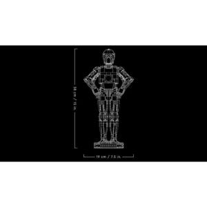 LEGO Star Wars C-3PO Buildable Droid Figure 75398 - Image 5