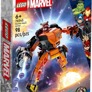 LEGO Marvel Rocket Mech Armour Set 76243 - Image 2